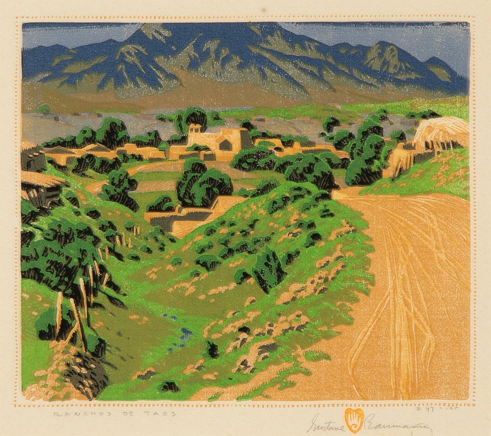 GUSTAVE BAUMANN, RANCHOS DE TAOS,