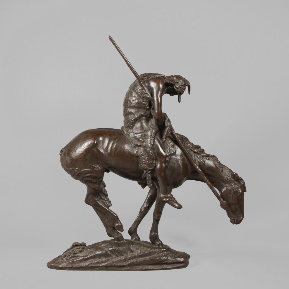 JAMES EARLE FRASER, END OF THE TRAIL,