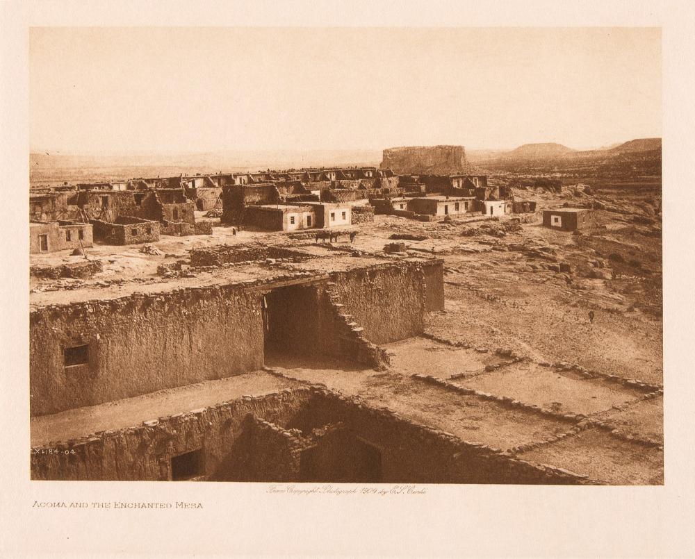 EDWARD S. CURTIS, ACOMA AND THE
