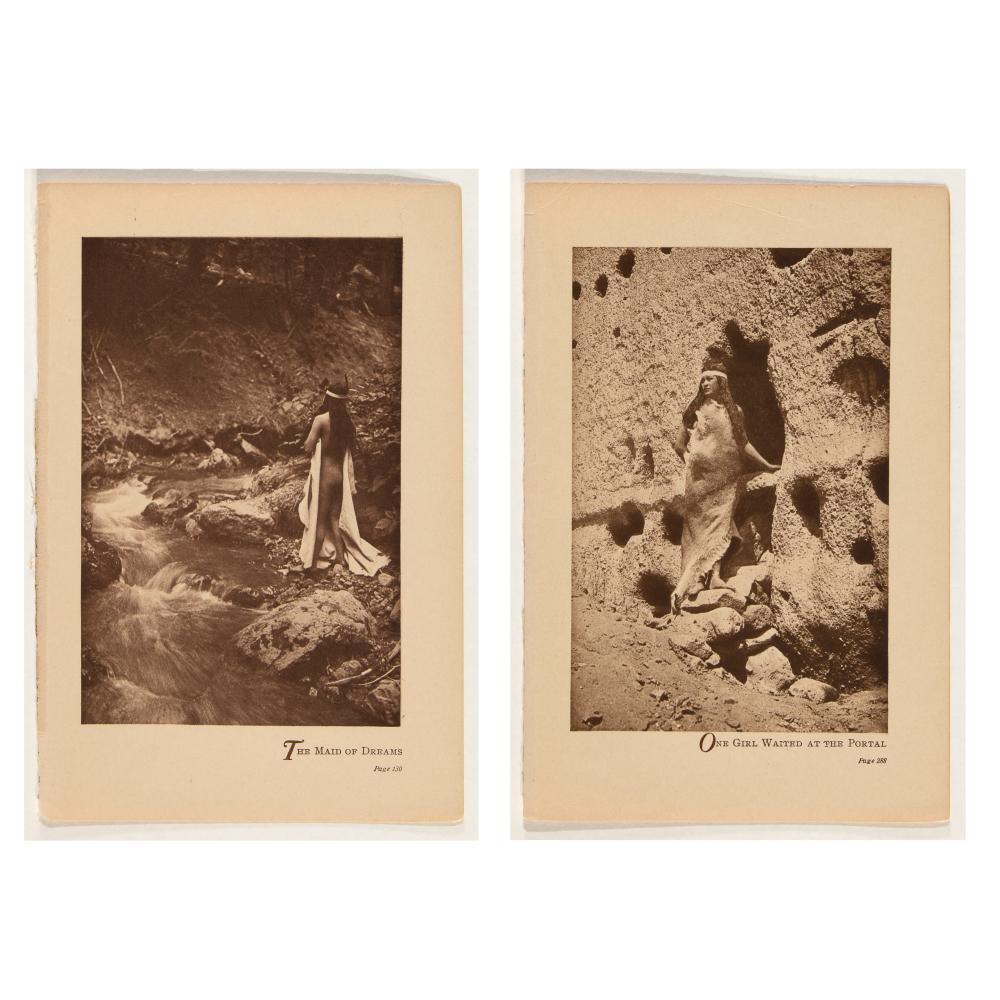 EDWARD S CURTIS A PAIR FROM FLUTE 363448