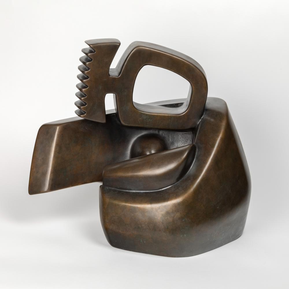 DON SMALLEY UNTITLED BRONZE SCULPTURE  36344f