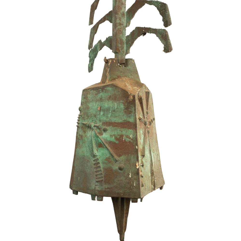 PAOLO SALERI, BRONZE BELL, ARCOSANTI,