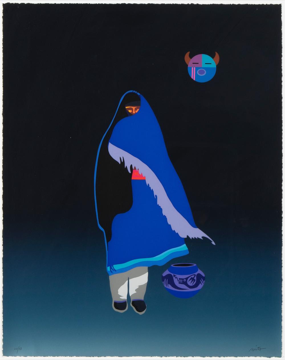 JOHN NIETO, PUEBLO WOMAN, CA. 1990'SJohn