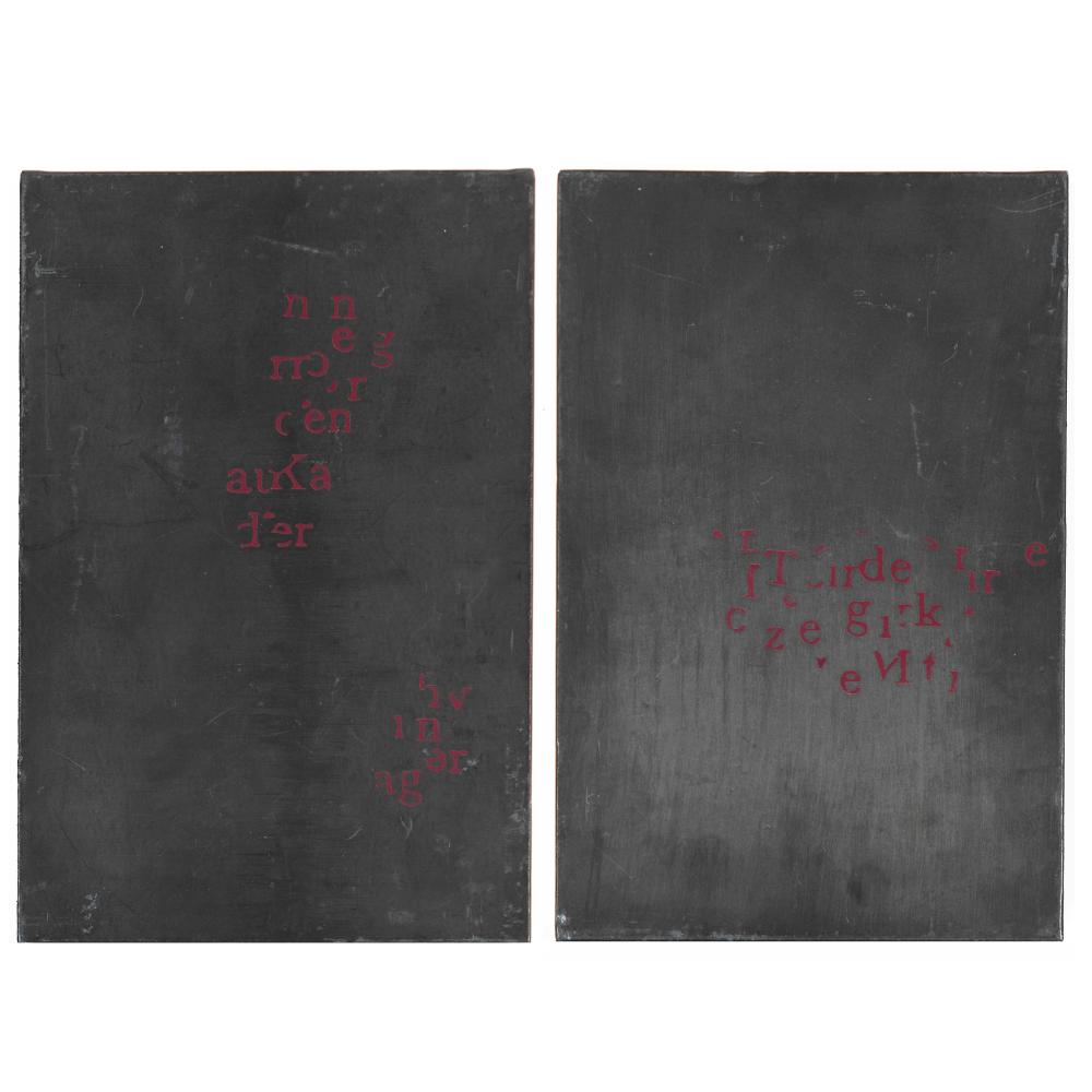 HELMUT L HR DIPTYCH WITH DECONSTRUCTED 3634b7