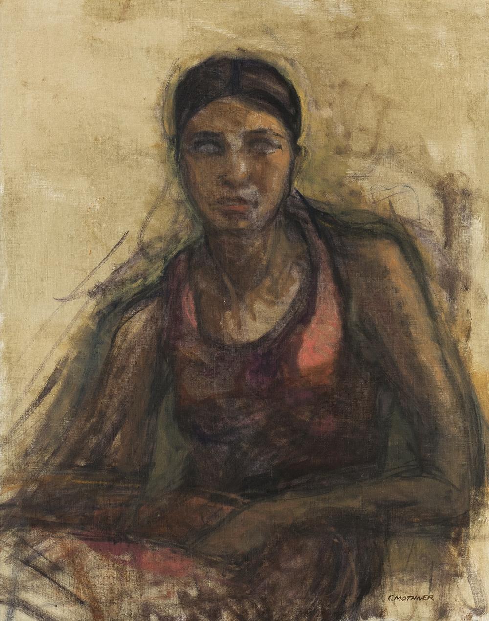 CAROL MOTHNER, PORTRAIT OF A WOMANCarol