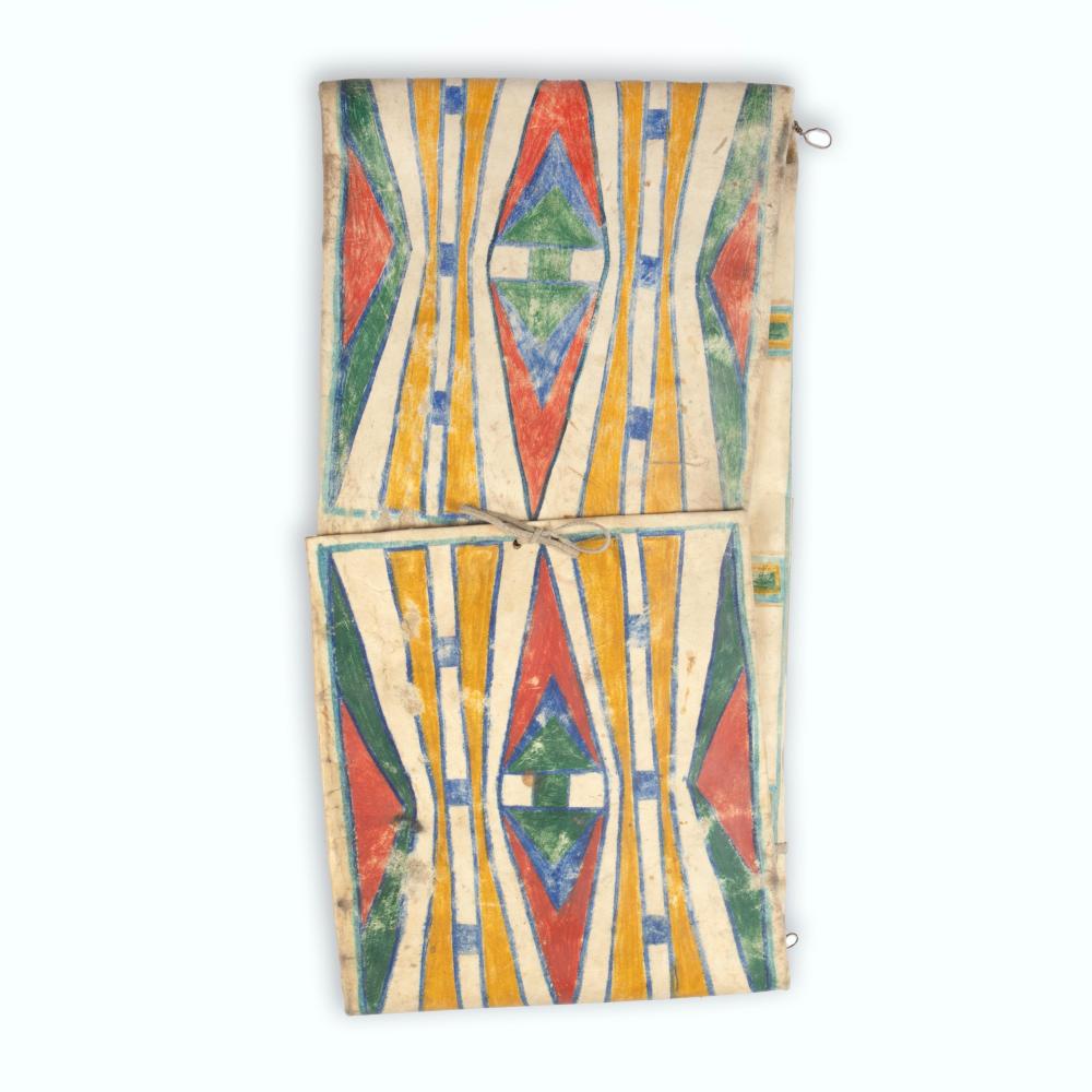 PLAINS PAINTED PARFLECHE ENVELOPE 363538