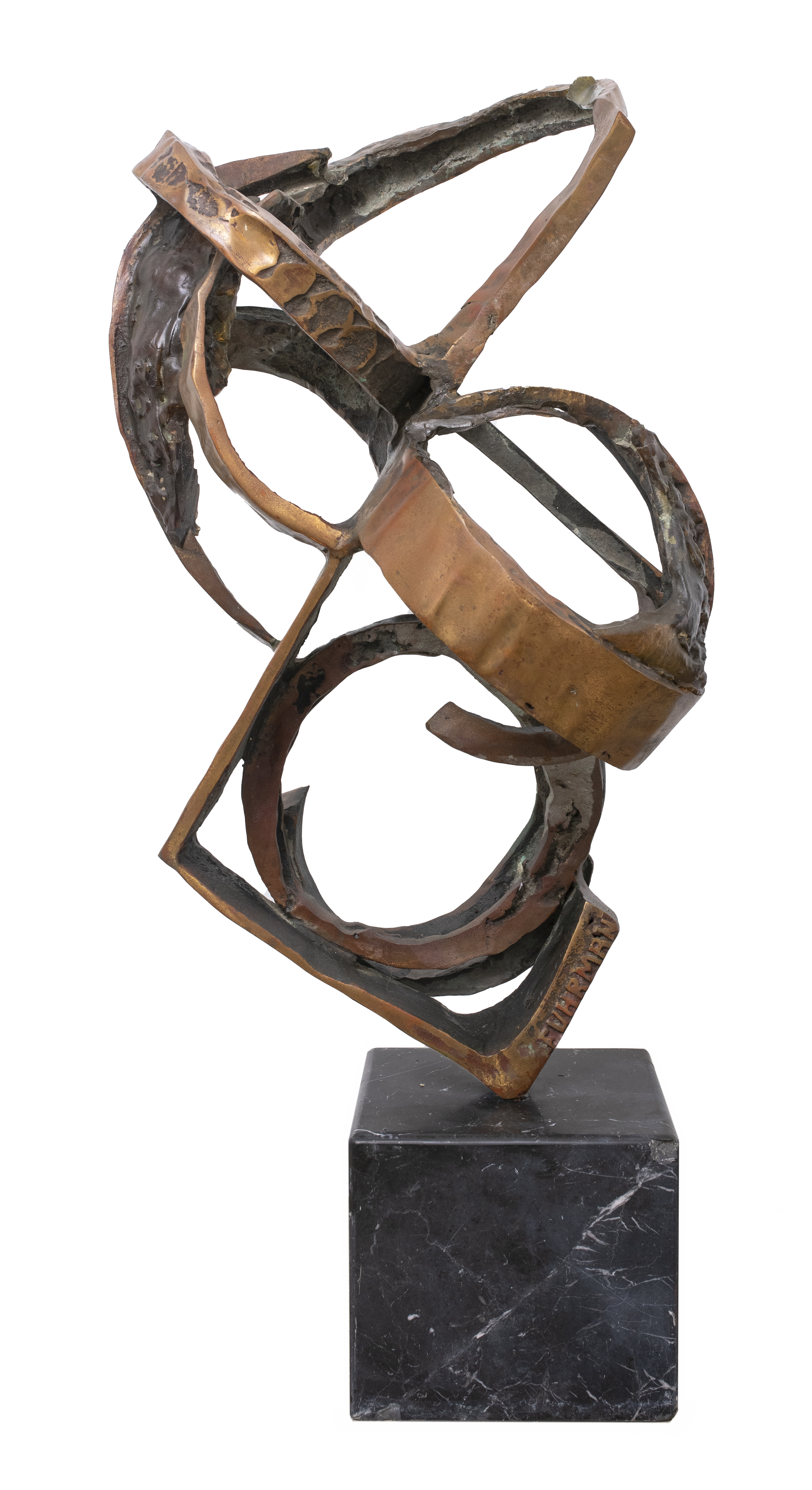 ESTHER FUHRMAN ABSTRACT BRONZE