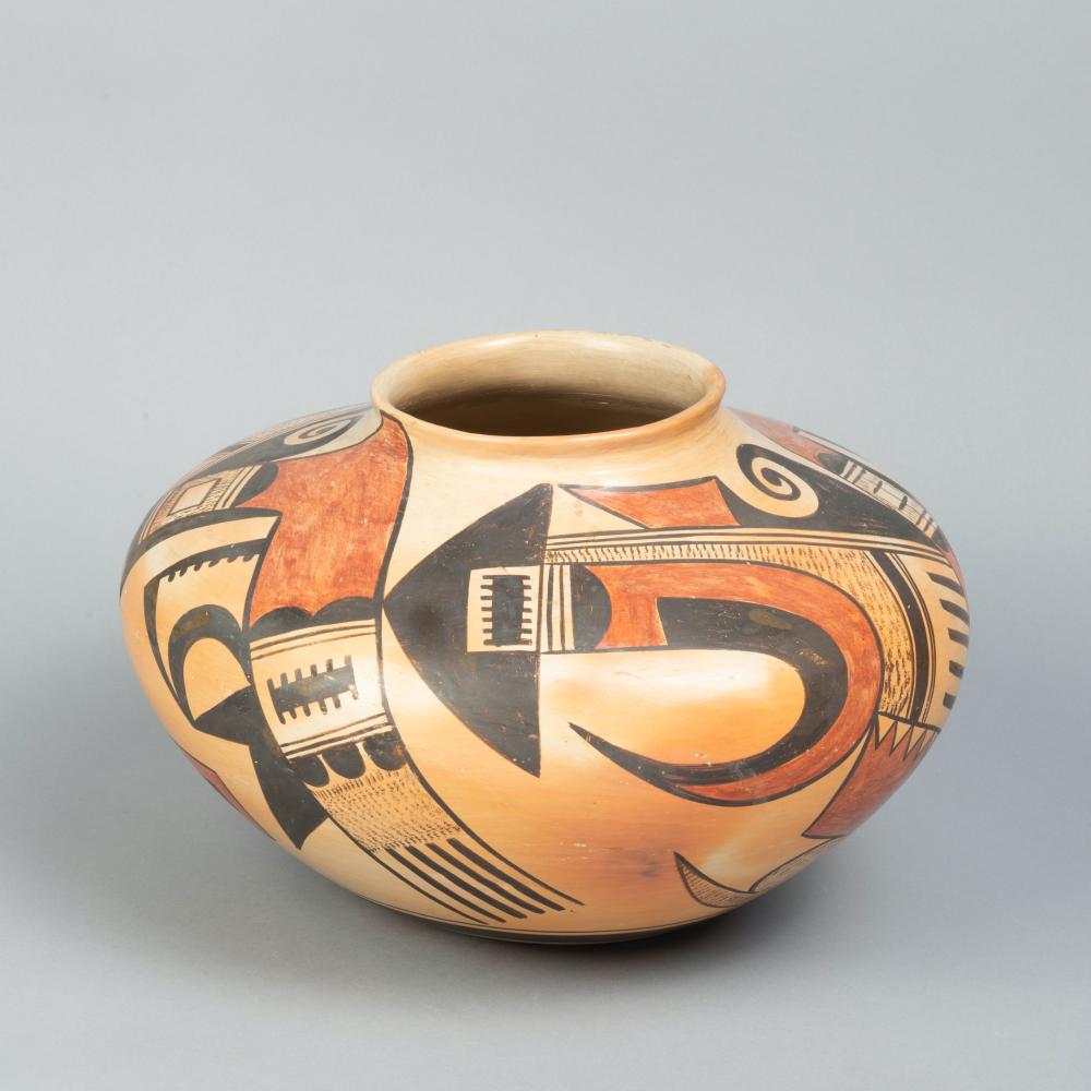 FANNIE NAMPEYO, POLYCHROME JAR,