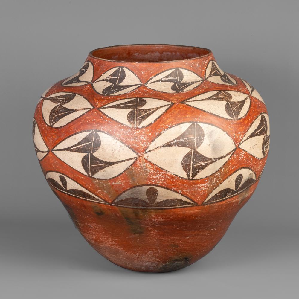 ZIA, POLYCHROME STORAGE JAR, CA