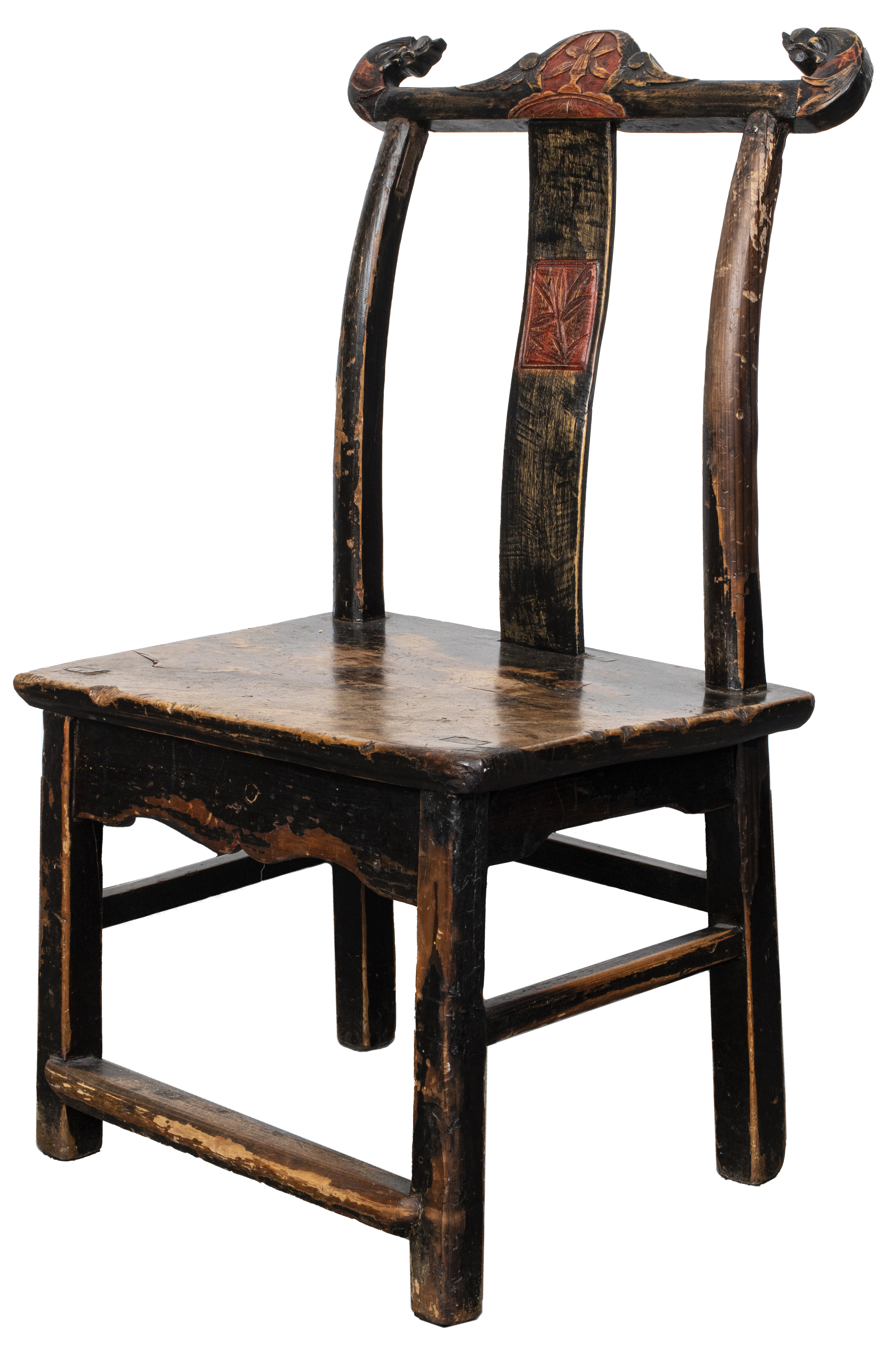 SOUTHEAST ASIAN CARVED SIDE CHAIR 36377d