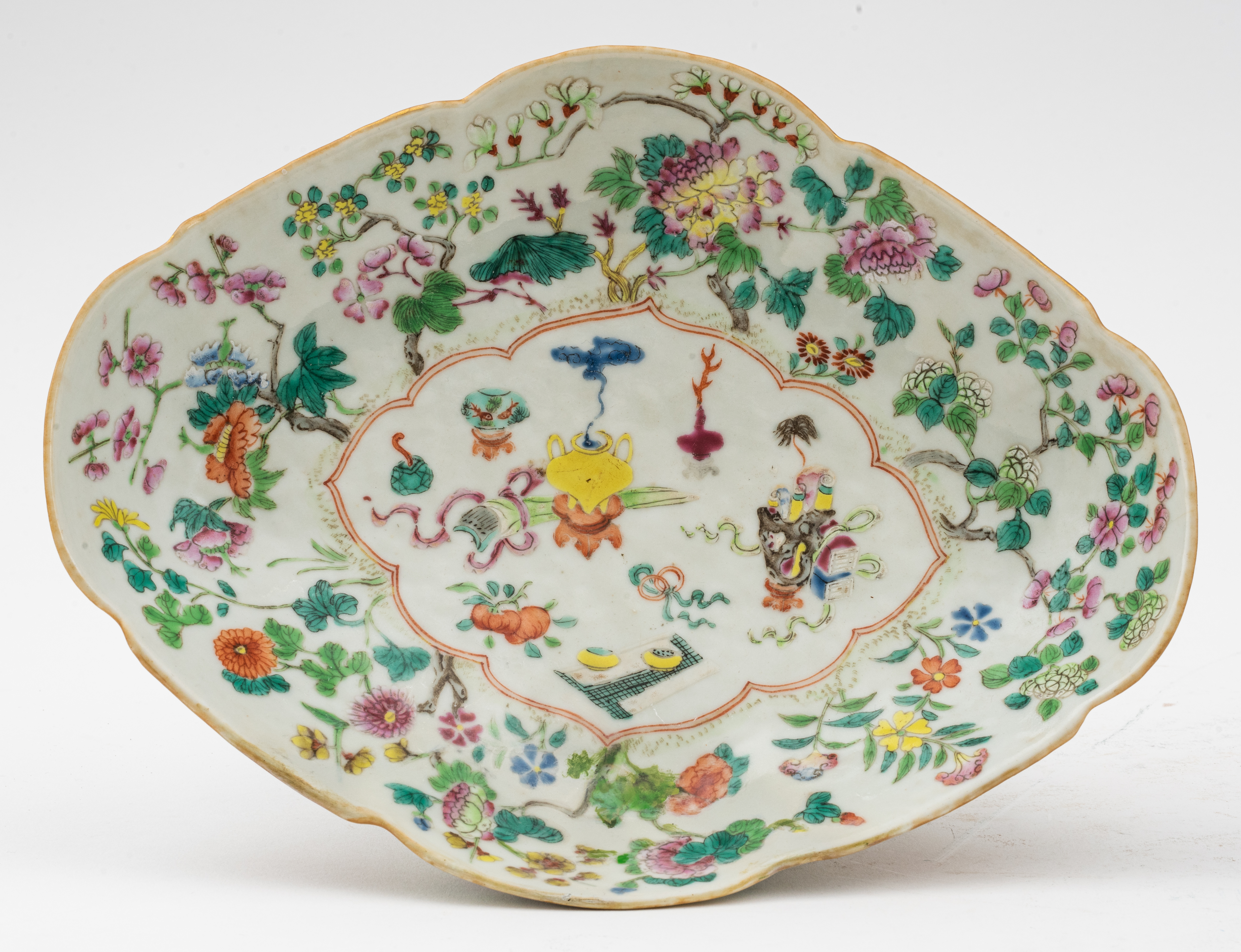 LATE QING CHINESE PORCELAIN DISH 363804