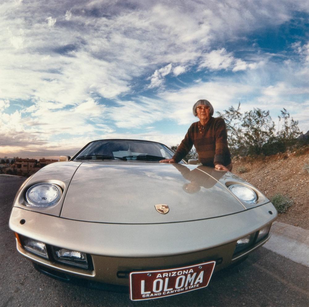 JERRY JACKA, LOLOMA WITH HIS 928, 1986Jerry