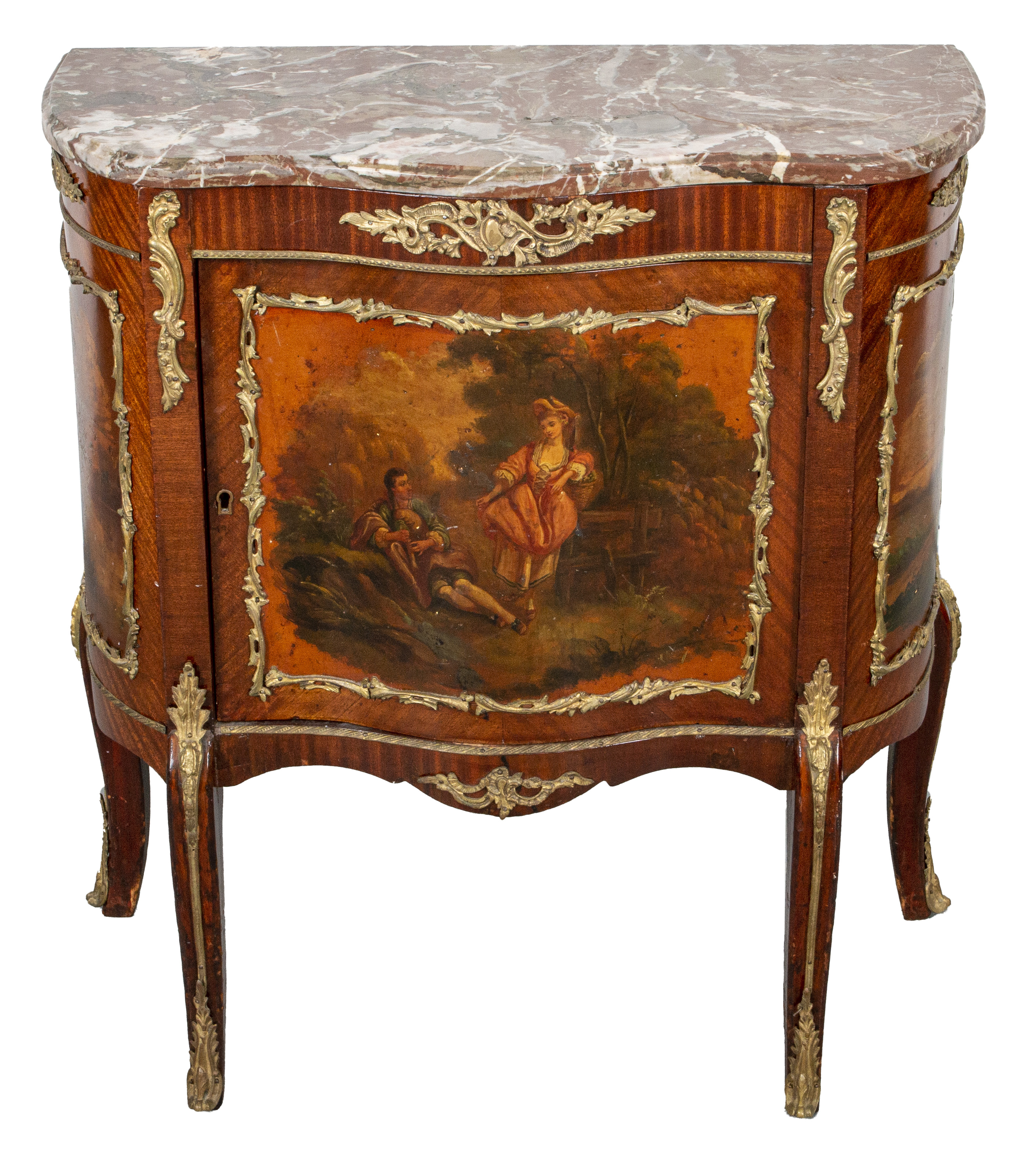 LOUIS XV VERNIS MARTIN STYLE COMMODE 363835