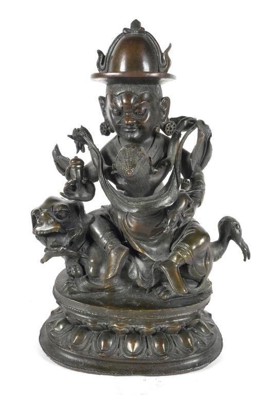 CHINESE BRONZE SCULPTURE BUDDHA