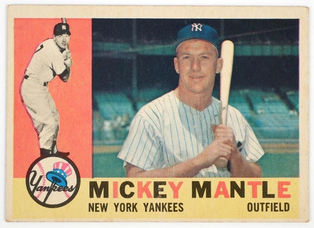 1960 TOPPS MICKEY MANTLE #3501960