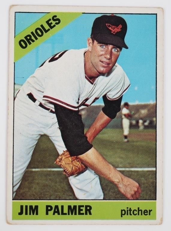 1966 TOPPS JIM PALMER RC #1261966