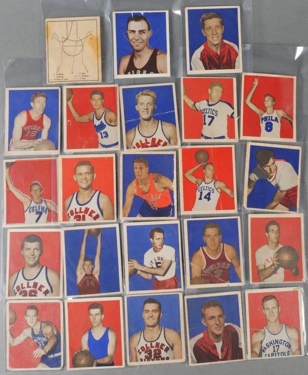 1948 BOWMAN BASKETBALL PARTIAL SET1948