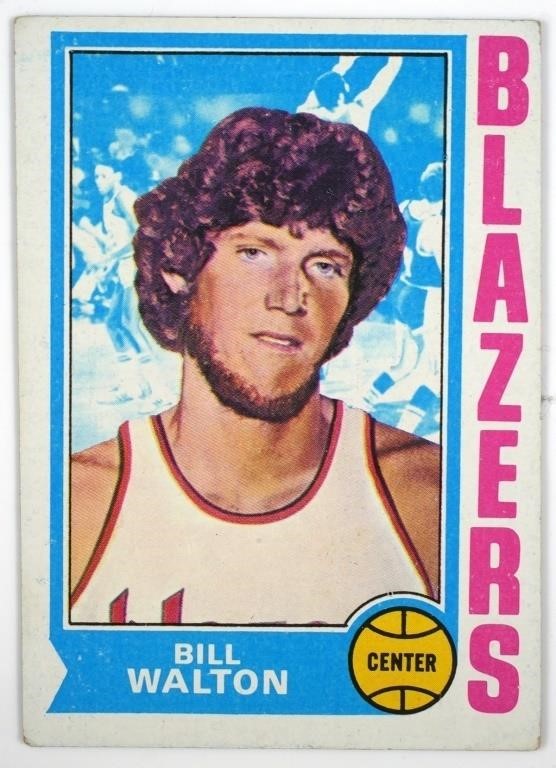 1974 TOPPS BILL WALTON RC 391974 75 3639b2