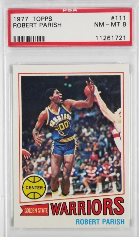 1977-78 TOPPS ROBERT PARISH RC