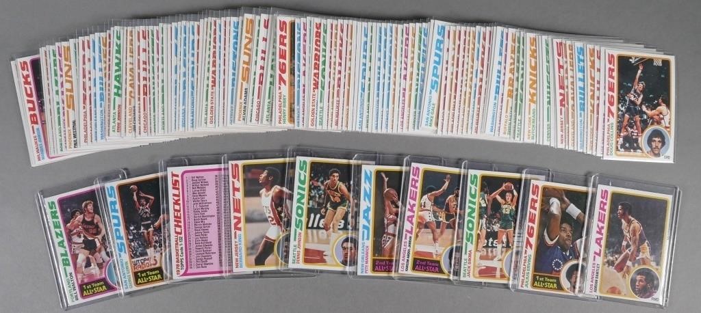 1978-79 COMPLETE SET TOPPS BASKETBALL1978-79