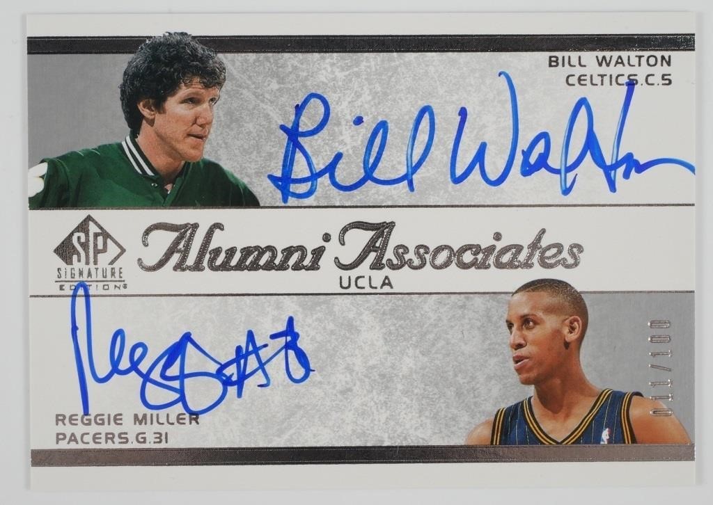 2003 04 SP BILL WALTON REGGIE MILLER 3639c7