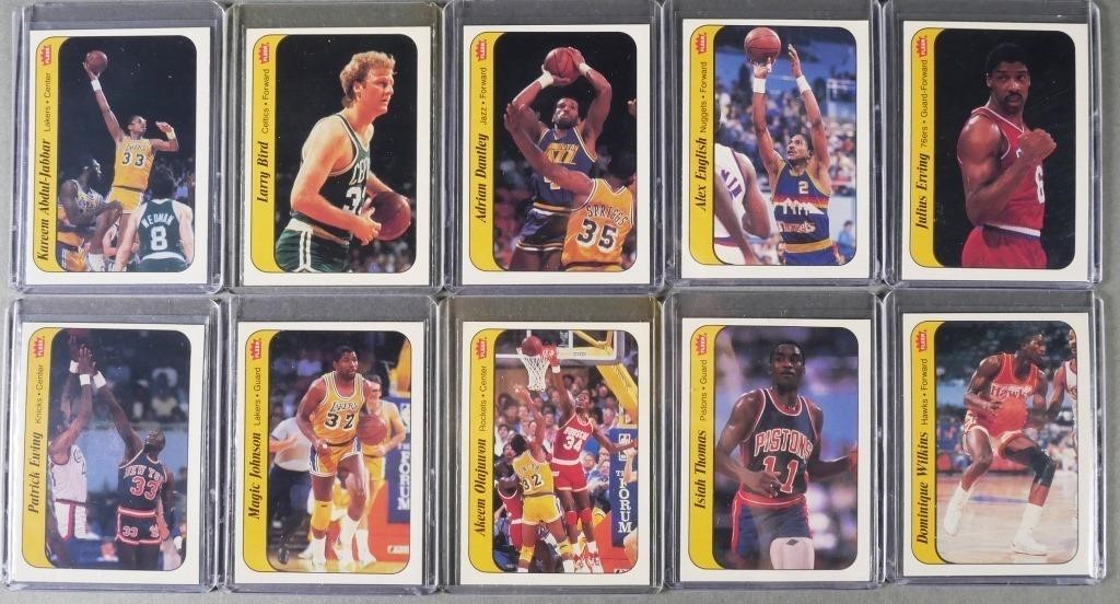 1986 87 FLEER BASKETBALL STICKERS 3639c2