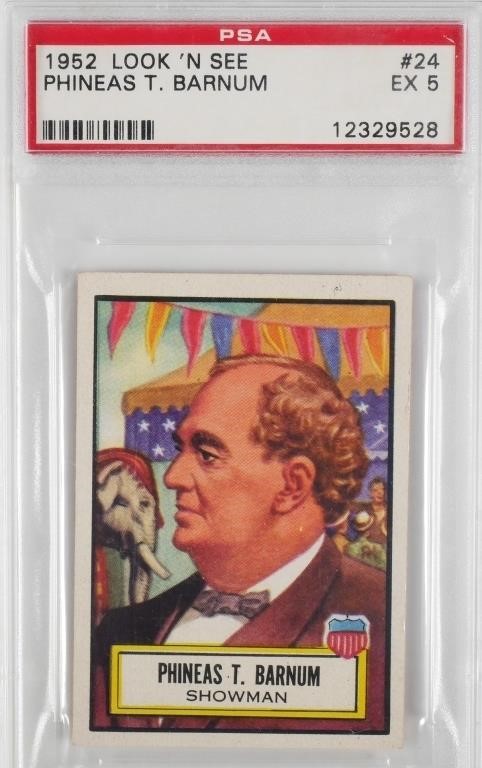 1952 LOOK 'N SEE PHINEAS T. BARNUM