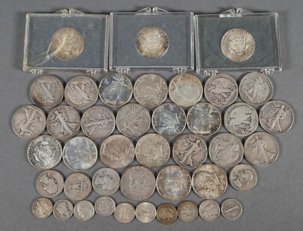 90% SILVER US COINSLot of 1964 or older