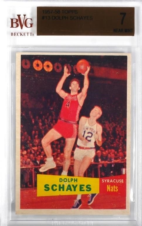 TOPPS DOLPH SCHAYES ROOKIE CARD,