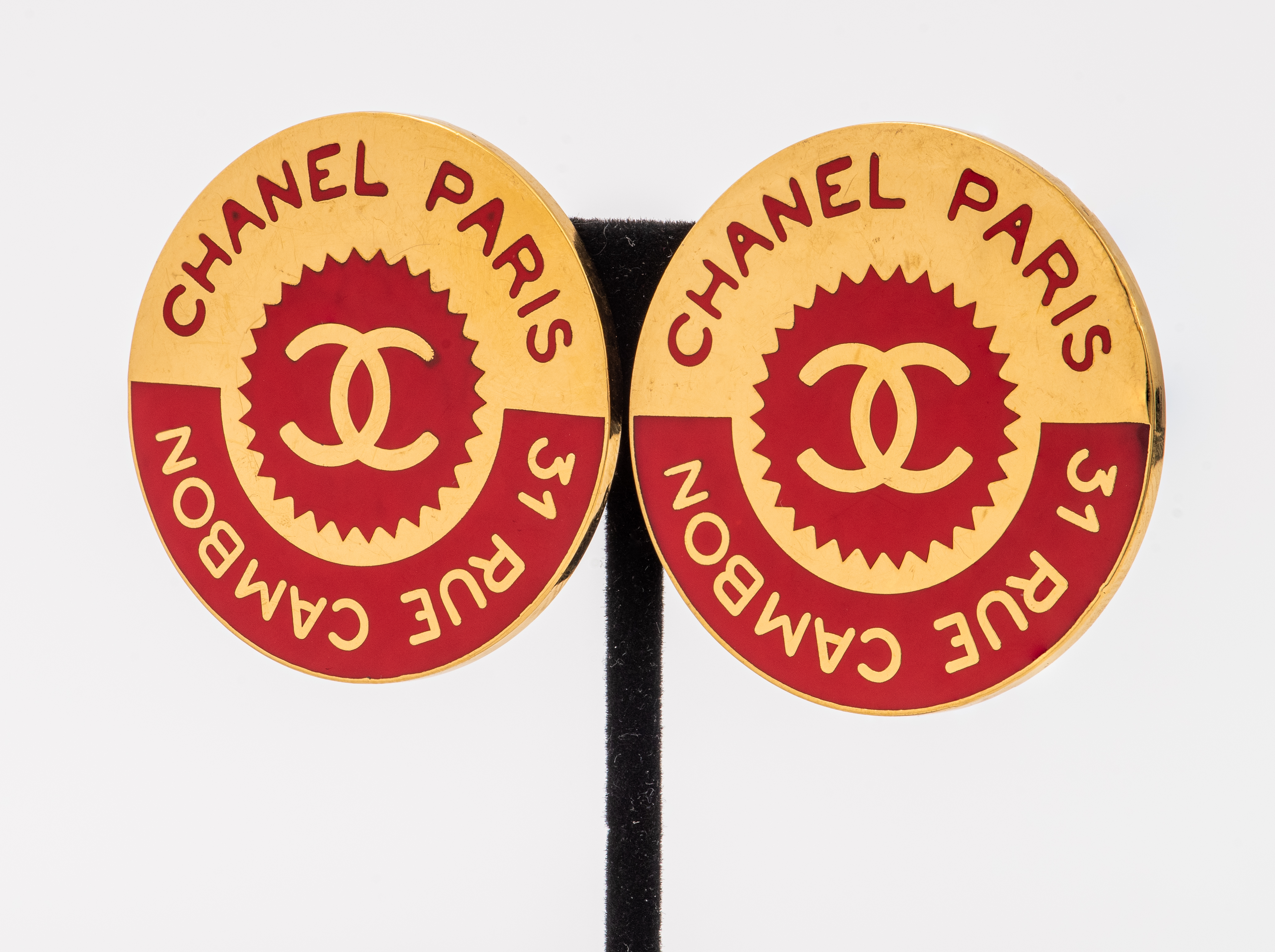 CHANEL 31 RUE CAMBON EARRINGS Chanel