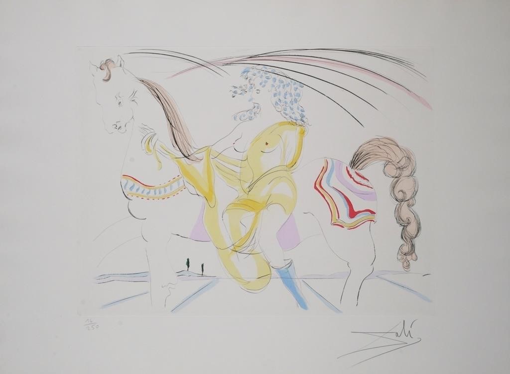 SALVADOR DALI ETCHING DIANE DE 363aa2