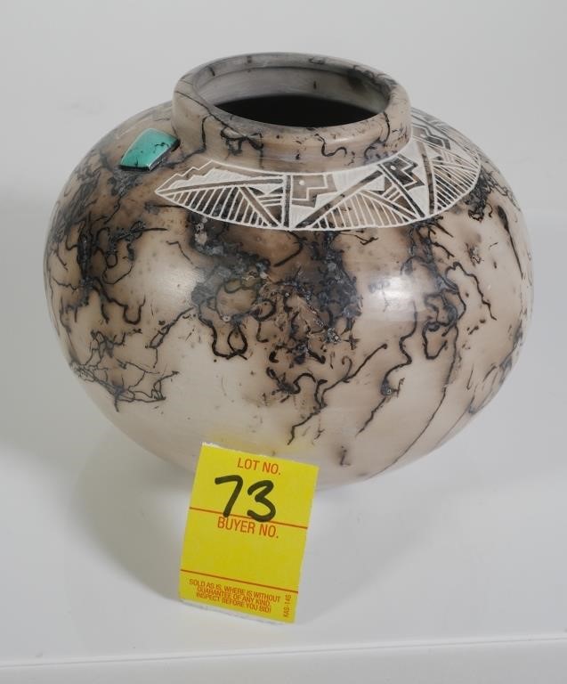 ACOMA POTTERY JAR IRVIN LOUIS 366230