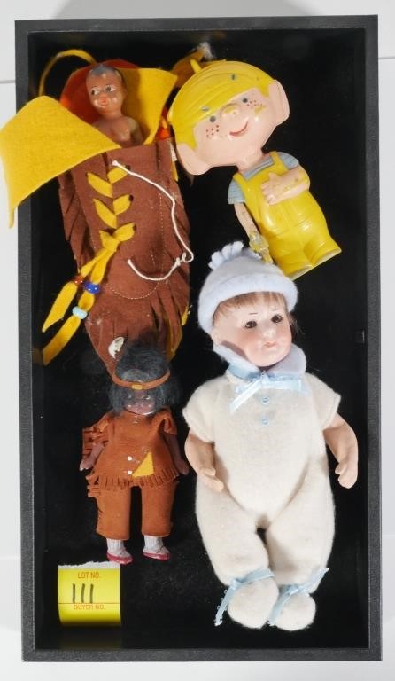 ANTIQUE AND VINTAGE DOLLS, TOYS