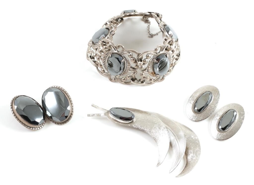 LOT STERLING SILVER COSTUME JEWELRY 36629c