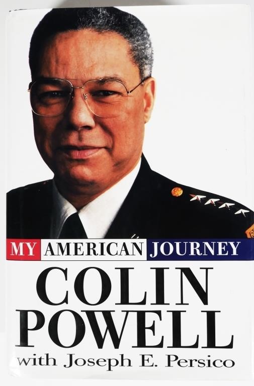 COLIN POWELL SIGNED BOOK