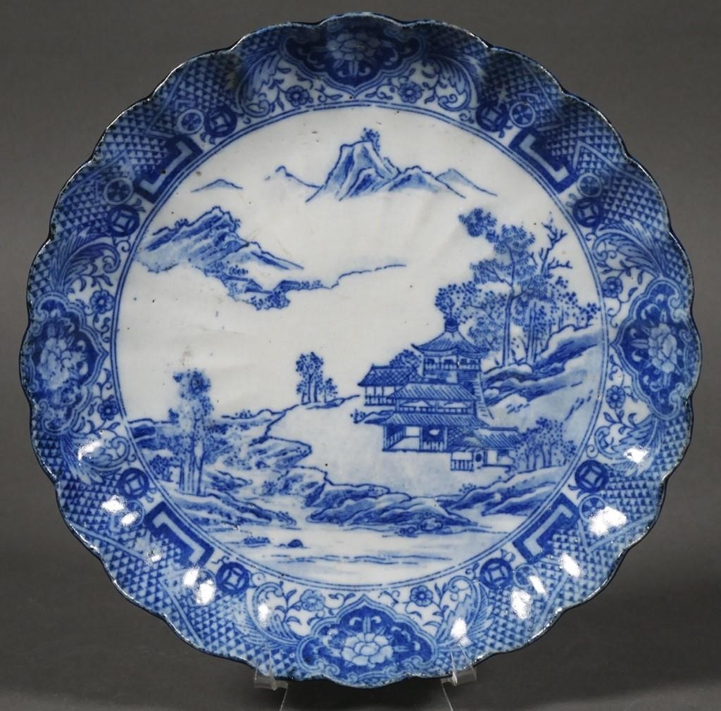 ANTIQUE CHINESE TRANSFERWARE EXPORT