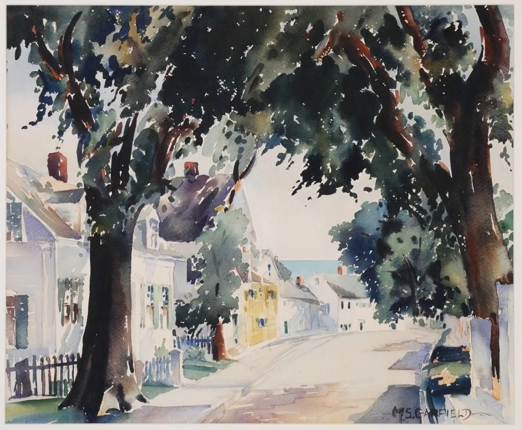 MARJORIE GARFIELD, WATERCOLORWatercolor