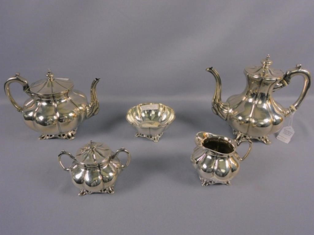 HEAVY MEXICAN STERLING 5 PIECE 366560