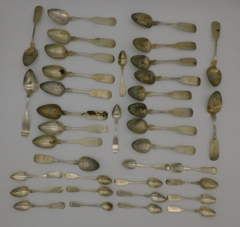 (37) COIN SILVER SPOONS, TO INCLUDE: