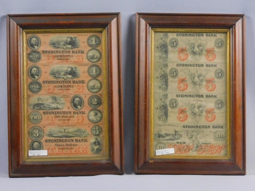(2) SETS OF UNCUT WHALING AND NAUTICAL