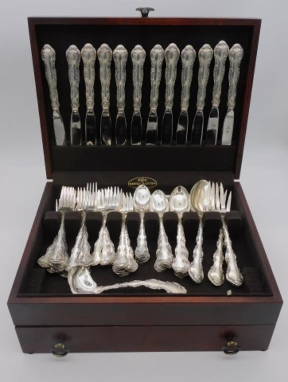 81 PIECE GORHAM STERLING SILVER 366693