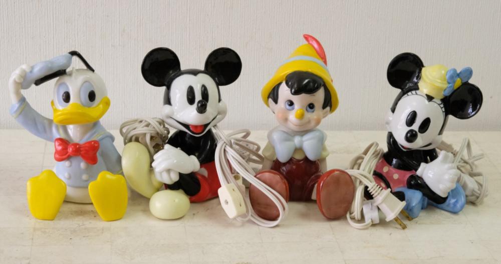 GROUP 4 DISNEY CHARACTER NIGHTLIGHTS 3666c7