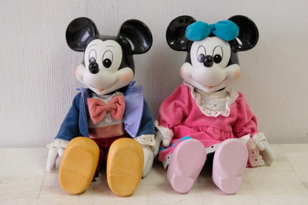 MUSICAL MICKEY MINNIE MOUSE WIND 36671b