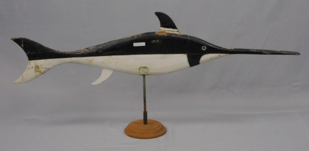 SWORDFISH WEATHERVANE 20TH C  36679d