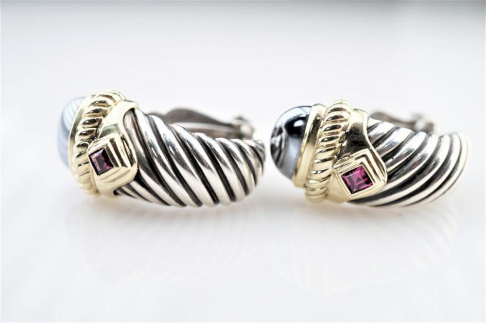 DAVID YURMAN FRENCH BACK YG 925 366843