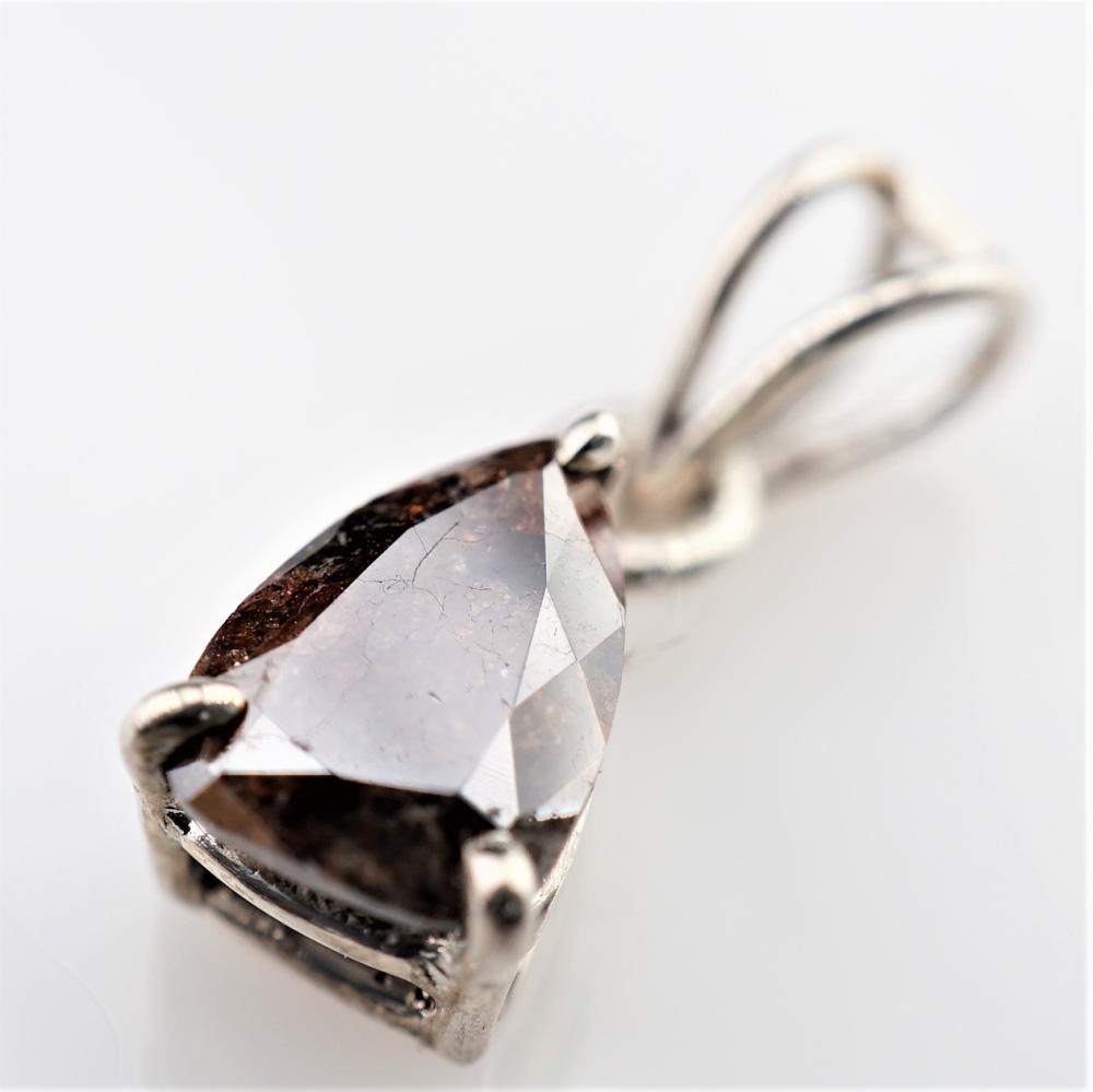 2.20 CT COGNAC DIAMOND PENDANT2.20