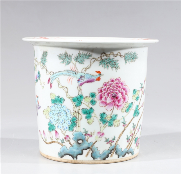 Chinese ceramic brush pot form