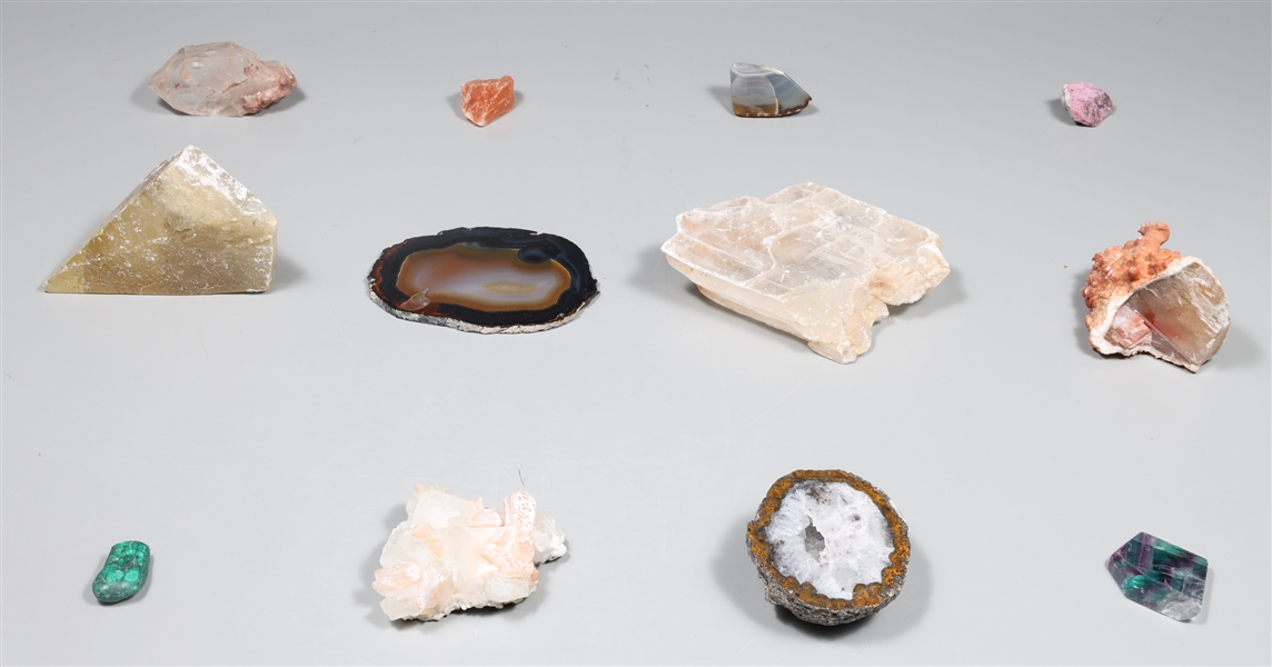 Large group of various mineral