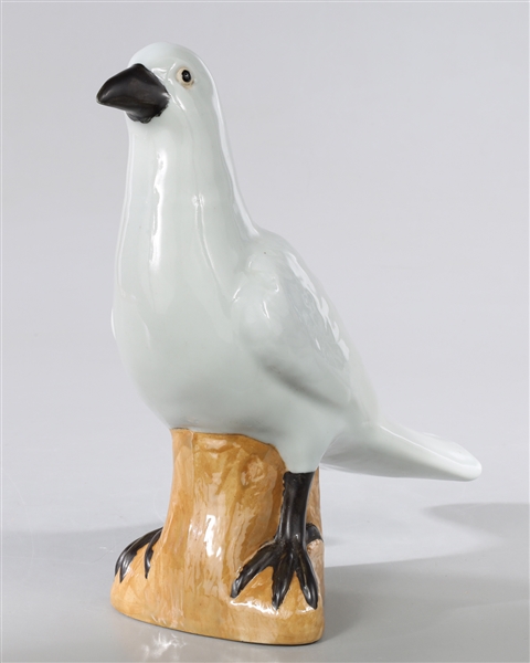 Chinese ceramic bird figure as is 366982