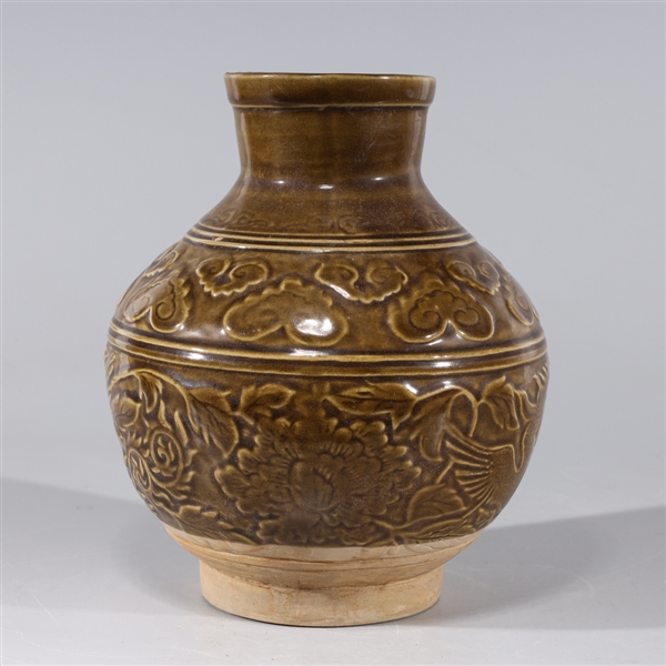 Chinese brown glazed Ming style